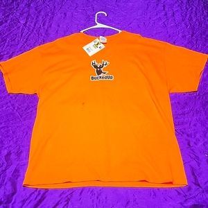 NWT Bucked Up Orange T-shirt
